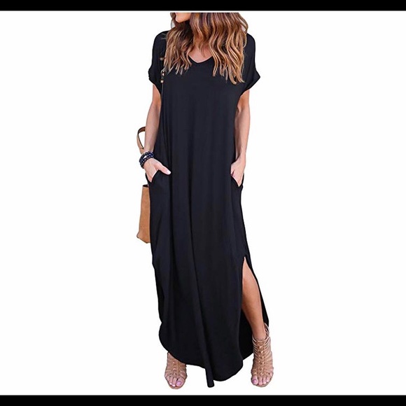 Dresses & Skirts - 🆕Casual Loose Pocket Split Maxi Dress